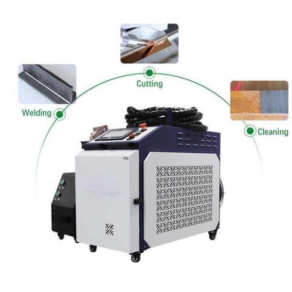 Buy cheap Multifunctional Handheld Fiber Laser Cleaning Machine 3 In 1 High Efficiency from wholesalers