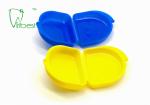77.6x66x27mm Colorful Compact Dental Denture Box