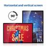 Buy cheap 43 Inch Ultra Narrow Wall Mounted Digital Signage Hanging Ceiling Display from wholesalers
