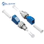 SM Fc Male To Lc Female Adapter , FTTH FTTB Fiber Optic Hybrid Adapters