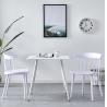 Buy cheap White Color Center Coffee Table , Small Space Square Dining Table With Chairs from wholesalers