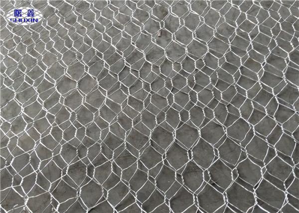 Buy cheap Galfan Coated Gabion Stone Cages Double Twisted Weave PVOC Certification from wholesalers