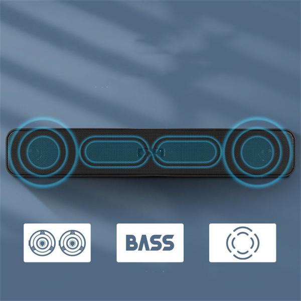 Buy cheap 6W 10W TV Soundbar Speaker Support PC / Phone / Tablet / Laptop / MP3 / MP4 from wholesalers