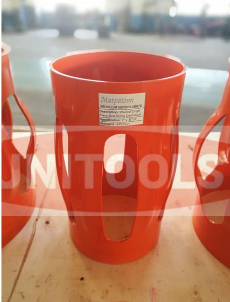 Buy cheap Downhole Single Piece Centralizer Slip On Casing Centralizer For Cementing from wholesalers