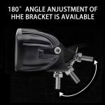 IP67 2 Row 18pcs 54W Car Work Lights Dual Color