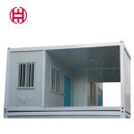 20Feet Flat-Pack Detachable Shipping Frame Container House with User House
