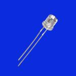 3mm LED 460nm - 470nm Blue Color 200mcd - 400mcd Clear Lens Flat Head With