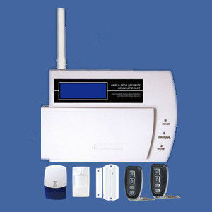 Buy cheap GSM wireless home alarms in LCD screen supporting CID from wholesalers