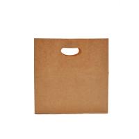 Buy cheap 11''X6''X11" Kraft Paper Bags Die Cut Handle With Reinforced Handle product
