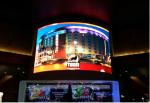 Waterproof Curved P10mm P16mm Led Screen Wall For Outdoor Advertising Commercial