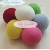 Buy cheap china factory Colored Pure Genuine 100% Wool Felt Dryer Ball Nepal Felt Balls from wholesalers