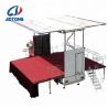 Buy cheap Aluminum Alloy Mobile Stage Trailer 12500*2500*1550mm Hydraulic Trailer Manufacture from wholesalers