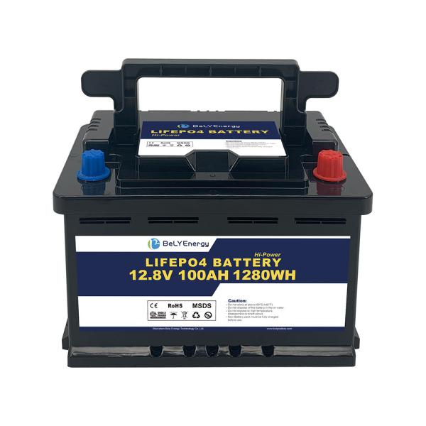 Buy cheap Bluetooth Bely Deep Cycle Rechargeable 12V 100AH Battery For RV Golf Carts from wholesalers