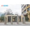 Buy cheap Intelligent Pedestrian Barrier Gate Turnstile For Residential Gate Access Control System from wholesalers