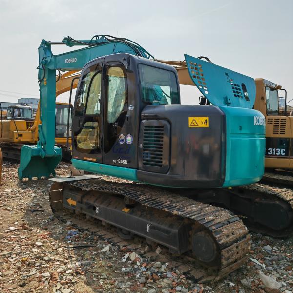 Buy cheap 13 Ton Used Kobelco Excavator Kobelco 135 Second Hand Excavator 0.7m3 from wholesalers