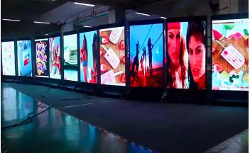 Buy cheap P3 Indoor Outdoor Floor Standing Smart Led Poster Display HD 1080P Totem from wholesalers