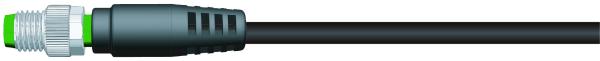 Buy cheap IP67 M8 Connector Harness With Open Ended Wires Male Straight 4P Anti-Slag 10m from wholesalers