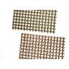 Buy cheap Burnished Brass Crimped Decorative Woven Metal Mesh 1.5m Width from wholesalers