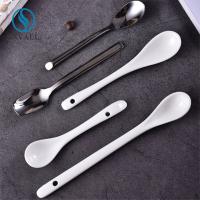 Buy cheap Chinese Porcelain Soup Spoons Stainless Steel Serving Spoons product