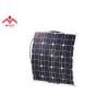 Buy cheap Low Iron Semi Flexible Solar Panel 50 Watt Waterproof Junction Box Tempered Glass from wholesalers