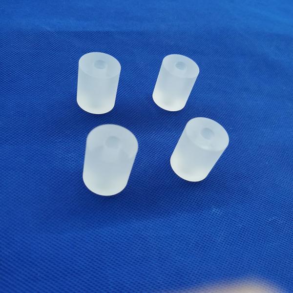 Laser Punching Quartz Glass Rod Customized Combustion Internal High Heat