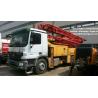 Buy cheap 300 Kw Used Concrete Pump Truck Mounted Concrete Pump With Benz Truck Chassis from wholesalers