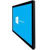 Buy cheap 55 inch Infrared Touch Screen Monitor Display Wall Mounted LCD Capacitive Touch from wholesalers