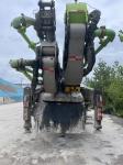 A 63-meter concrete pump truck of Zoomlion Heavy Industry installed with