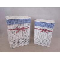Buy cheap bamboo laundry basket product