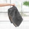 Buy cheap Grey Rectangle Tufted Bath Mat Microfiber Covered from wholesalers
