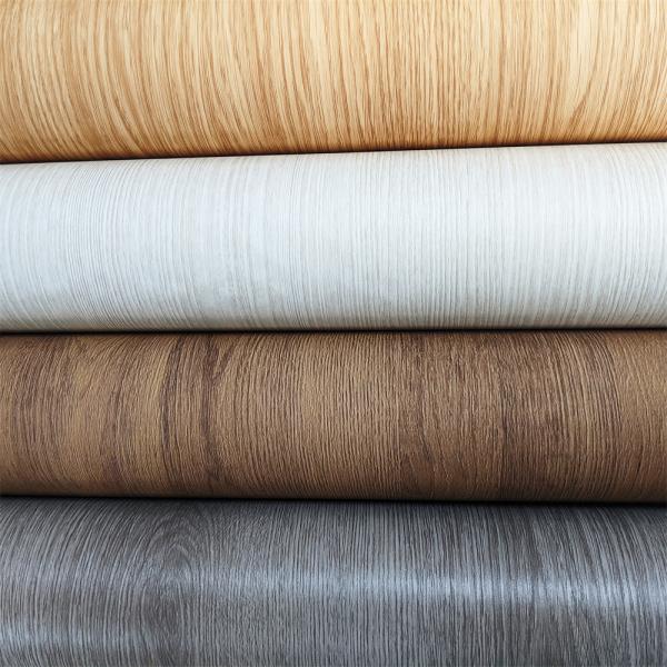 Buy cheap 0.14mm Deep Embossed PVC Wood Film For Furniture Mdf Profile Decoration from wholesalers