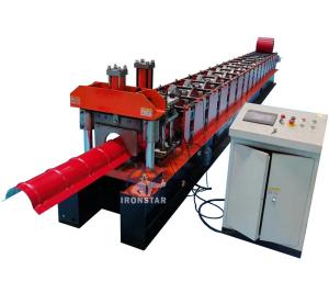 Wholesale Automatic Metal Roll Forming Machines Circle Roof Ridge Cap Roll Forming Machine from china suppliers