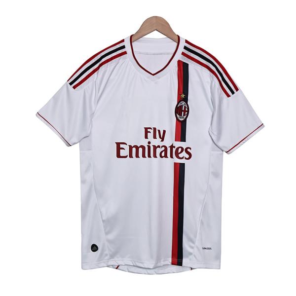 Buy cheap Away Retro Fan Football Shirts Black And White Design for AC Milan 2011-2012 Season from wholesalers
