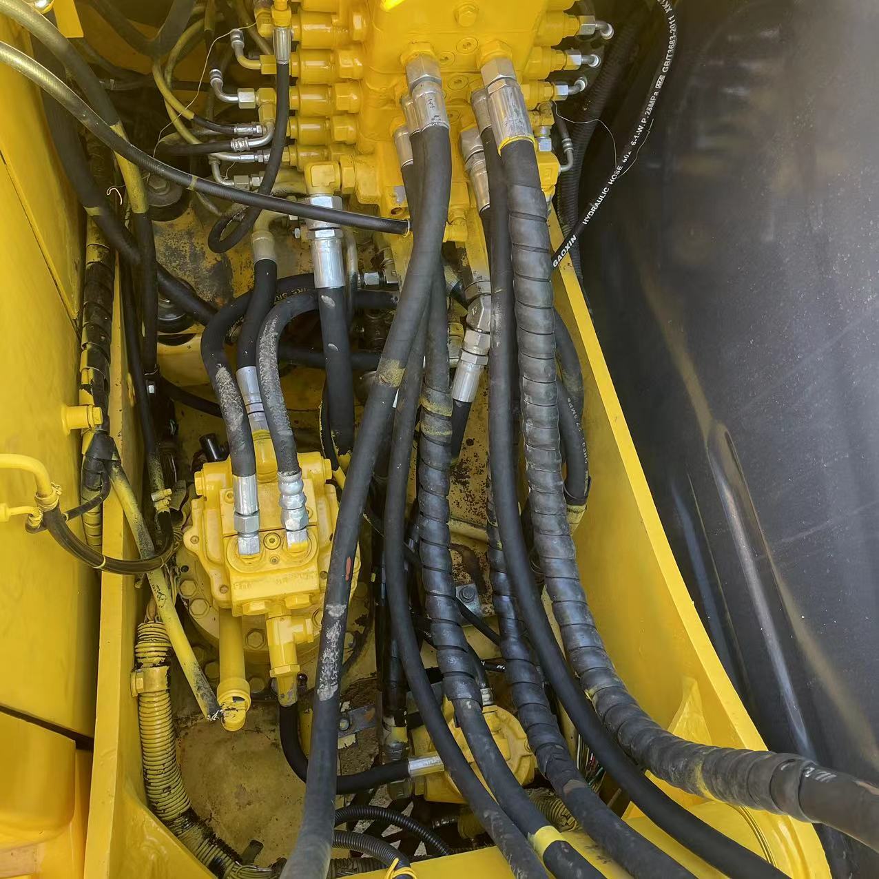 2021 Second Hand Komatsu PC130 PC130 7 Excavator With 12600 Operating Weight