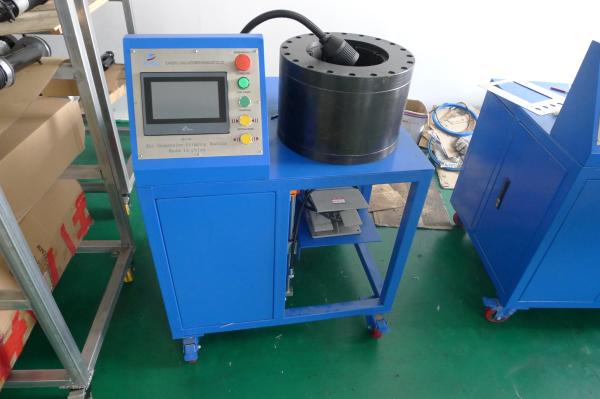 Buy cheap Rubber And Steel Material Hydraulic Hose Crimping Machine For Air Suspension Parts from wholesalers
