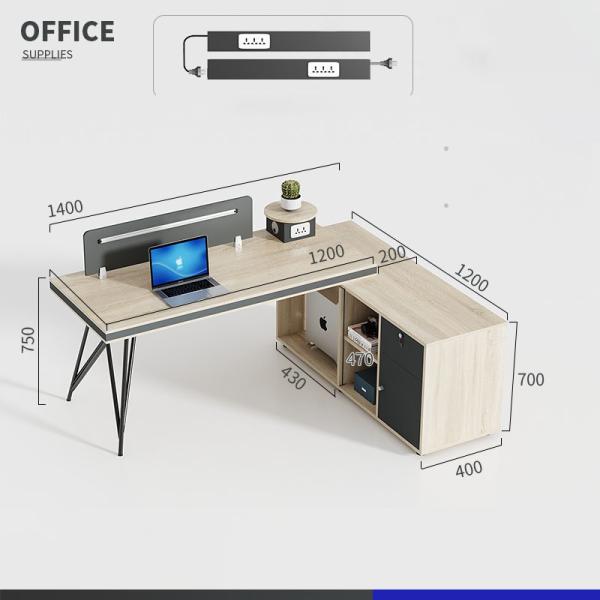 Buy cheap Commercial Furniture Modular Open Workstation Office Furniture with Mobile Bookcase from wholesalers