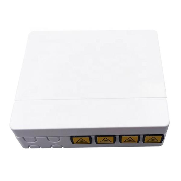 Buy cheap 4 Port SC LC FTTH Mini Fiber Optic Termination Box Face Plate from wholesalers