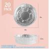 Buy cheap 10'' Inch Round Tin Foil Pans Disposable Aluminum, Extra Deep Freezer & Oven Safe - For Baking, Cooking, Storage from wholesalers