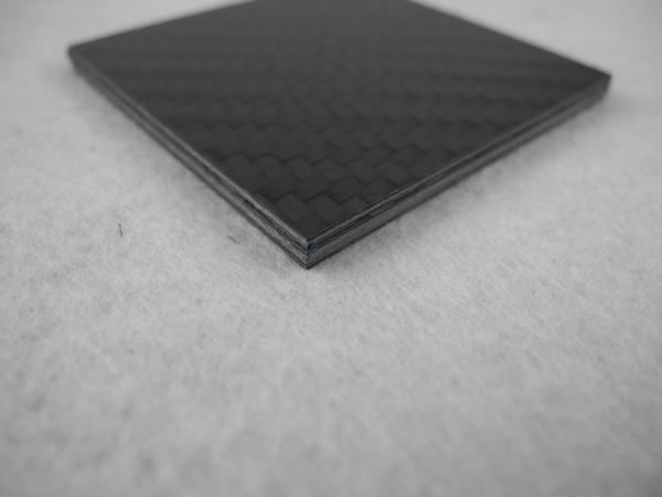 Buy cheap Light weight PVC resin + Carbon Fiber Composite Plate , Carbon Fiber Panels from wholesalers
