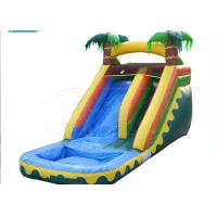 Buy cheap Funny Jumbo Blow Up Water Slide 0.55mm PVC Material Unique Design product
