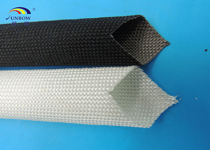 Cable Protection High Temperature Fiberglass Insulation Sleeving / Tubing 0.5mm ~ 30.0mm