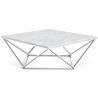 Buy cheap Unique Diamond shaped Stainless Steel Base Marble Top Console Coffee Tape from wholesalers