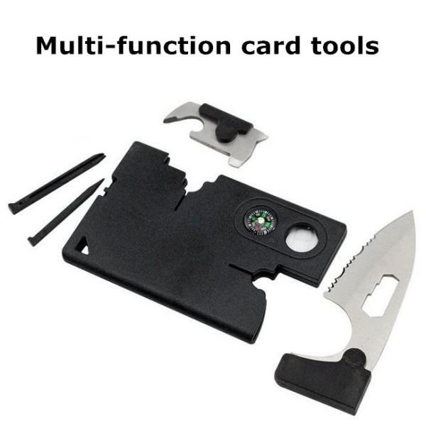 Buy cheap New credit card knife multifunction 10 in 1 survival card tools from wholesalers