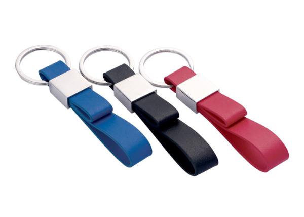 Buy cheap Double Layers PU Leather Key Chains Zinc Alloy Mini Key Holder from wholesalers