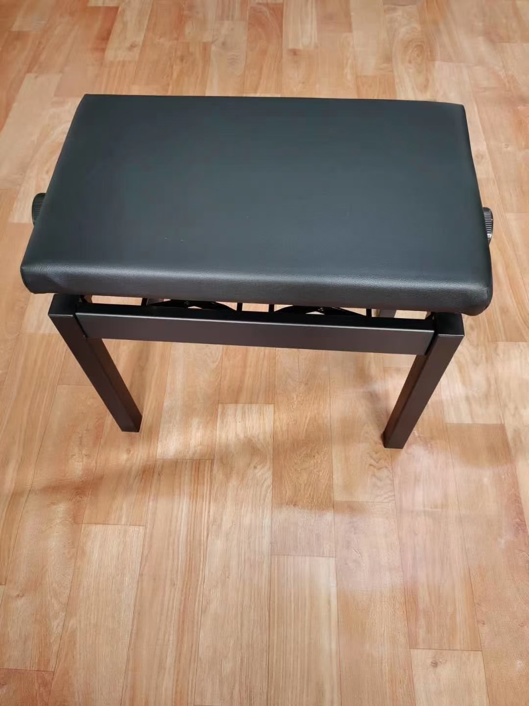 New Style Fashion Design Keyboard Bench Manufacturer With hot sale iron and wood bench piano with Leather surface fold