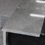 Natural Marble Stair Steps Stone Wall Floor Indoor Modern Design Grey Stair Slab