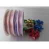 Buy cheap 4 / 6 channel wrapping ribbon Roll 5mm , 10mm width for products packing from wholesalers