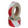 Buy cheap Crystal Color Reflective Film Sticker Lattice Yellow Black & Red White Diagonal Reflective Strip Warning Tape from wholesalers