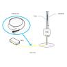 Buy cheap FTTA ODVA LC Duplex Fiber Optic Patch Cable 5mm Diameter from wholesalers