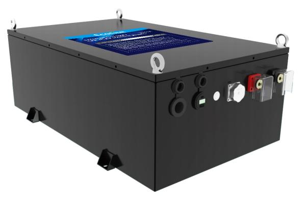 Electric Outboard Boat Batteries 76.8V150Ah LifePO4 Battery For Marine Boat